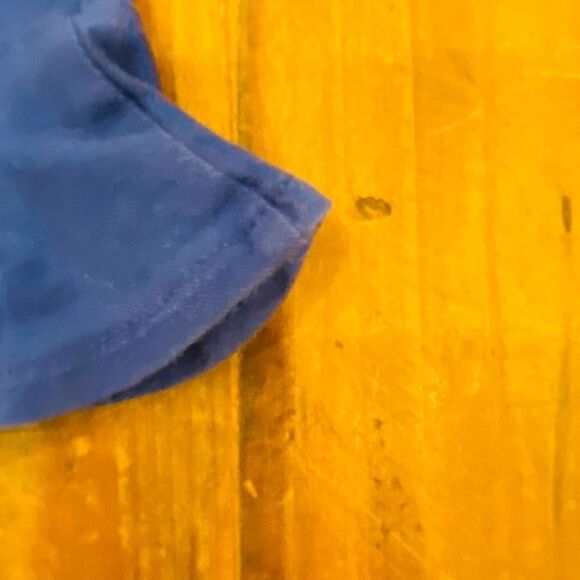 Ralph Lauren Infant Girls Flared Ruffle Trim Top Royal Blue Size 9 M - Picture 6 of 10